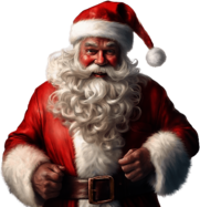 Santa Claus with a Big Beard