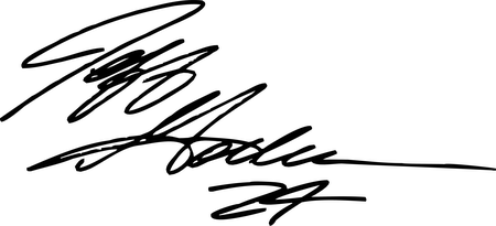 Jeff Gordon Signature
