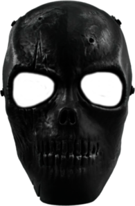 Black Skull Mask