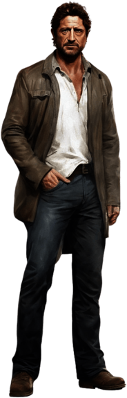 Gerard Butler full body