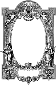 Vintage Border Frame Illustration