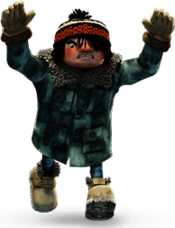 Snowtime Movie Character Chuck