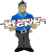 KEN BINKLEY SIGN CO CHARACTER