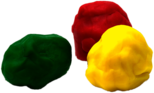 Balls Of Coloured Plasticine