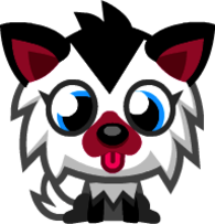 White Fang the Musky Husky Tongue Out