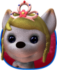 The Dibidog Character Lizzy Emblem