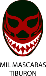 MIL MASCARAS (modelo tiburón)