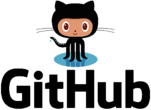 GitHub logo with Octocat