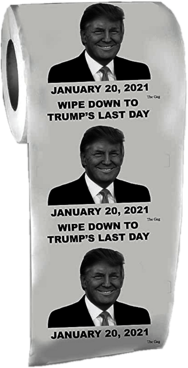 Trump Toilet Paper Wipe Down