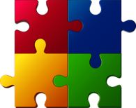 Four Piece Jigsaw Puzzle