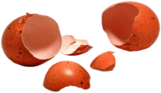 Two Cracked Eggshells