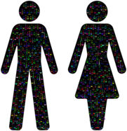 Man and Woman Pictograms