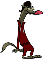 Scaredy Squirrel Character Paddy the Ferret