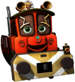 Chuggington Character Calley the Shunting Engine Front View