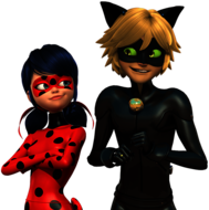 Ladybug and Cat Noir
