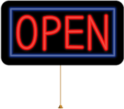 Neon Sign OPEN