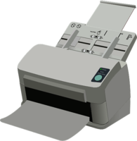 Photorealistic Printer Clipart