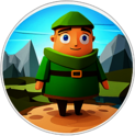 Hansel, Fairytale Character - Circle App Icon | Fan Art