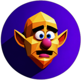Dopey (From The Seven Dwarfs), Fairytale Character - Circle App Icon | Fan Art