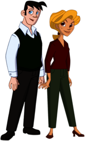 Bat Pat Characters George and Elisabeth Silver