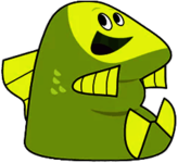Fishtronaut Character Happy Plumb