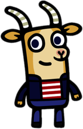 Boj Character Gavin Bleat the Goat