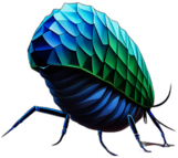 Silverfish, Children'S Cartoon Animation Style -  Full Body, Single View, No Shadow