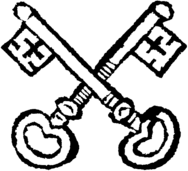 Pair Of Old Keys Bishop 