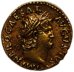 Gold Aureus Coin of Nero