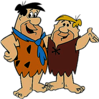 The Flintstones Fred and Barney