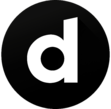 Dailymotion black round 