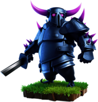 Clash of Clans PEKKA with sword
