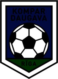 FK Kompar-Daugava Riga (early 90's logo)
