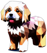 Havanese, Children'S Cartoon Animation Style - Full Body, Single View, No Shadow