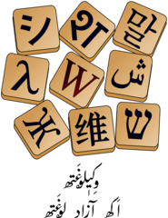 Wiktionary Logo Blocks