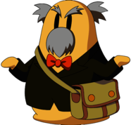 Kirby Professor Curio