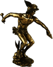 Hermes Bronze Statuette