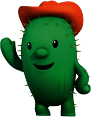Tobias P. Cactus Waving