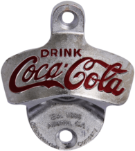 Coca Cola Wall Mount Bottle Opener