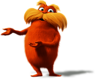 The Lorax Showing Something