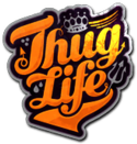 Thug Life Logo Sticker