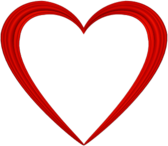 Heart Outline Love Symbol