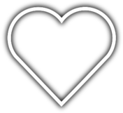 Heart Outline Glowing