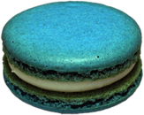Blue Macaron