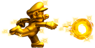 Mario Gold Fire