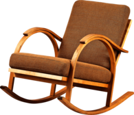 Armchair Brown Fabric