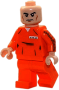 Lego Lex Luthor orange prison costume