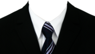Suit Tie Neck