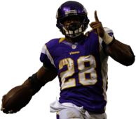 Adrian Peterson Pointing