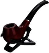 Tobacco Pipe on Holder